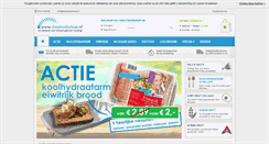 Desktop Screenshot of dieetwebshop.nl
